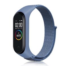 Per Xiaomi Mi Band 7 Cinturino in tessuto di nylon (mantello blu)