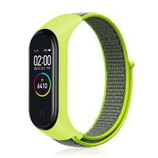 Per cinturino per cinturino in nylon Xiaomi Mi Band 7 (giallo brillante)