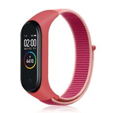 Per Xiaomi Mi Band 7 Cinturino in tessuto di nylon (melograno)