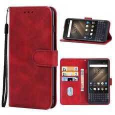 Per Blackberry KEY2 Custodia per telefono in pelle (rossa)
