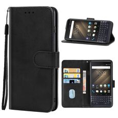 Per Blackberry KEY2 Custodia per telefono in pelle (nera)