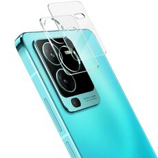 Per vivo S15 5G / S15 Pro 5G imak Obiettivo della fotocamera posteriore integrato Pellicola in vetro temperato con copriobiettivo