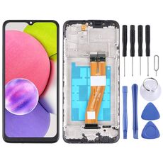 Schermo LCD OEM per Samsung Galaxy A03s SM-A037F digitalizzatore assemblaggio completo con cornice