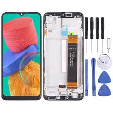 Schermo LCD originale per Samsung Galaxy M33 5G SM-M336B Digitizer Assemblaggio completo con cornice