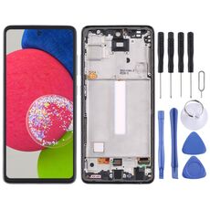 Schermo LCD originale Super AMOLED per Samsung Galaxy A52S 5G SM-A528B Assemblea completa con cornice