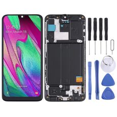 Schermo LCD incell per Samsung Galaxy A40 SM-A405 digitalizzatore assemblaggio completo con cornice