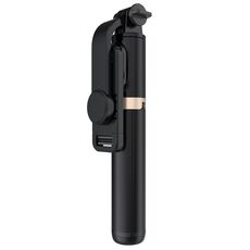 Q03 Supporto per telefono con treppiede per selfie con telecomando Bluetooth (nero)