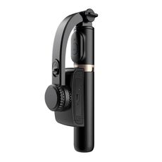 Q08 Stabilizzatore Gimbal Bluetooth Telecomando Treppiede Selfie Stick (Nero)