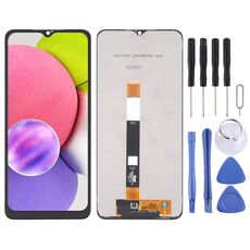 Schermo LCD OEM per Samsung Galaxy A03s SM-A037U Assemblaggio completo del digitalizzatore dell'edizione americana