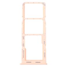 Per Samsung Galaxy A13 SM-A135 Vassoio per scheda SIM originale + Vassoio per scheda SIM + Vassoio per scheda Micro SD (rosa)