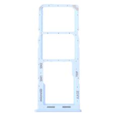 Per Samsung Galaxy A13 SM-A135 Vassoio per scheda SIM originale + Vassoio per scheda SIM + Vassoio per scheda Micro SD (blu)
