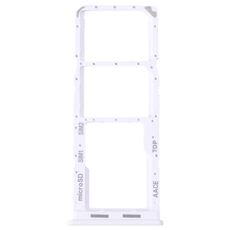 Per Samsung Galaxy A13 SM-A135 Vassoio per scheda SIM originale + Vassoio per scheda SIM + Vassoio per scheda Micro SD (bianco)