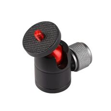 Staffa per treppiede con luce di riempimento per fotocamera a testa sferica universale da 2 pezzi