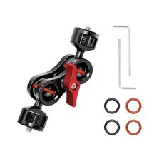 2 PZ SLR Camera Stabilizzatore Coniglio Gimbal Monitor Staffa Gimbal Flash Esterno