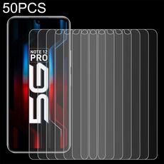 Pellicola in vetro temperato 50 pezzi 0,26 mm 9H 2.5D per Infinix Note 12 Pro 5G