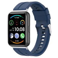 Per Huawei Watch Fit 2 Cinturino per battistrada (blu scuro)