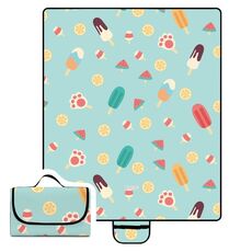 Y011 Tappetino da campeggio portatile impermeabile a prova di umidità addensato per esterni (2x2m)