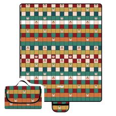 Y017 Tappetino da campeggio portatile impermeabile e ispessito per esterni (2x2m)