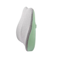 Cuscino lombare in memory foam Cuscino lombare per sedile da ufficio (verde)