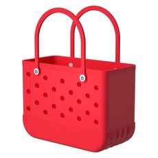 Borsa da spiaggia impermeabile con foro in EVA per esterni (rosso)