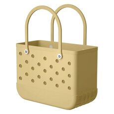 Borsa da spiaggia impermeabile con foro in EVA per esterni (cachi)