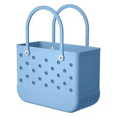 Borsa da spiaggia impermeabile con foro in EVA per esterni (azzurro)