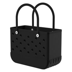 Borsa da spiaggia impermeabile con foro in EVA per esterni (nero)