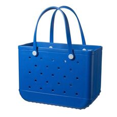Borsa da spiaggia impermeabile con foro in EVA per esterni (blu reale)