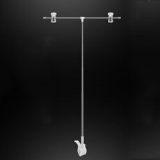 Sfondo fotografico Supporto per sfondo fotografico per fotocamera, Stile: Morsetto tipo T 87 cm