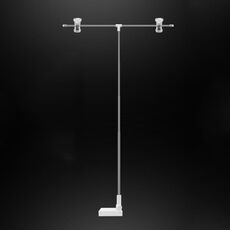 Sfondo fotografico Supporto per sfondo fotografico per fotocamera, Stile: tipo T magnetico 80 cm