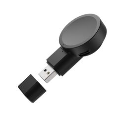 Per Samsung Galaxy Watch 4 / 3 Caricatore portatile per orologio mini USB (nero)