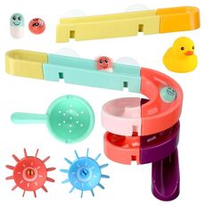 I blocchi di costruzione del bagno dei bambini fanno scorrere i giocattoli dell'acqua, spec: 24 pezzi