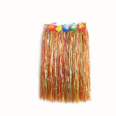 3 PCS Hawaiian Hula Party Show Dress Up Props, Size: 80cm(Single Layer Colorful)