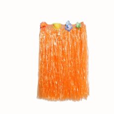 3 pezzi hawaiani hula party show dress up puntelli, dimensioni: 80 cm (singolo strato arancione)