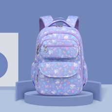 Zainetto per bambini con apertura ampia e impermeabile di grande capacità, taglia: S (viola)
