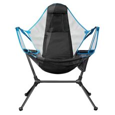 LT32004 Sedia a dondolo pieghevole portatile per esterni (blu)