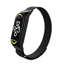 Per cinturino in metallo milanese Xiaomi Mi Band 7 (nero)