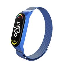Per Xiaomi Mi Band 7 Cinturino in metallo milanese (blu)