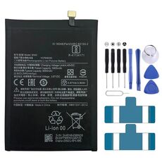 Sostituzione della batteria ai polimeri di litio BN62 6000 mAh per Xiaomi Redmi Note 9 4G / Redmi 9T / Redmi 9 Power / Poco M3