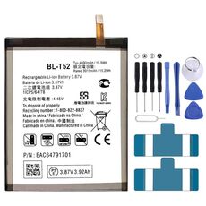 BL-T52 4000 mAh per sostituzione della batteria ai polimeri di litio LG Wing 5G