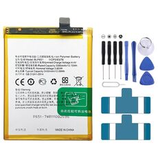 BLP651 3430 mAh per la sostituzione della batteria ai polimeri di litio OPPO R15 Pro