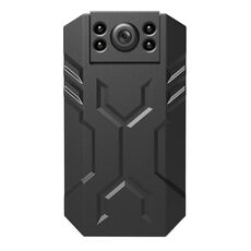 WD16 Mini HD WiFi Camera 180 gradi Registratore con clip posteriore (nero)