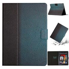Per Amazon Kindle Paperwhite 4/3/2/1 Custodia per tablet in pelle intelligente a tinta unita (verde)
