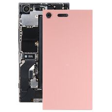 Cover posteriore batteria originale con obiettivo fotocamera per Sony Xperia XZ Premium (rosa)