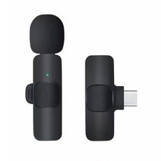 Microfoni a bavero wireless per dispositivo Android di tipo C - Microfono lavalier, adatto per YouTube | Facebook | Diretta streaming | Video intervista | Tic toc