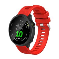 Per Huawei Watch 2 Cinturino in twill di silicone da 20 mm (rosso)