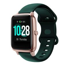 Per Xiaomi Haylou Smart Watch LS01 19mm Cinturino in silicone con fibbia a farfalla (verde valle)