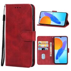 Per Asus Zenfone 9 Custodia in pelle per telefono (rossa)