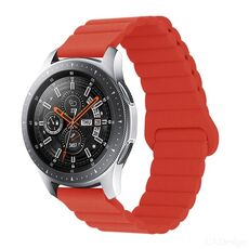 Per Xiaomi Haylou Smart Watch 2 LS02 / RS4 / RS4 Plus Cinturino magnetico in silicone con fibbia inversa (rosso)