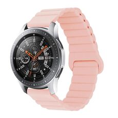 Per Xiaomi Haylou RT / RT2 / GST / GS / RS3 Cinturino in silicone magnetico con fibbia inversa universale (rosa)